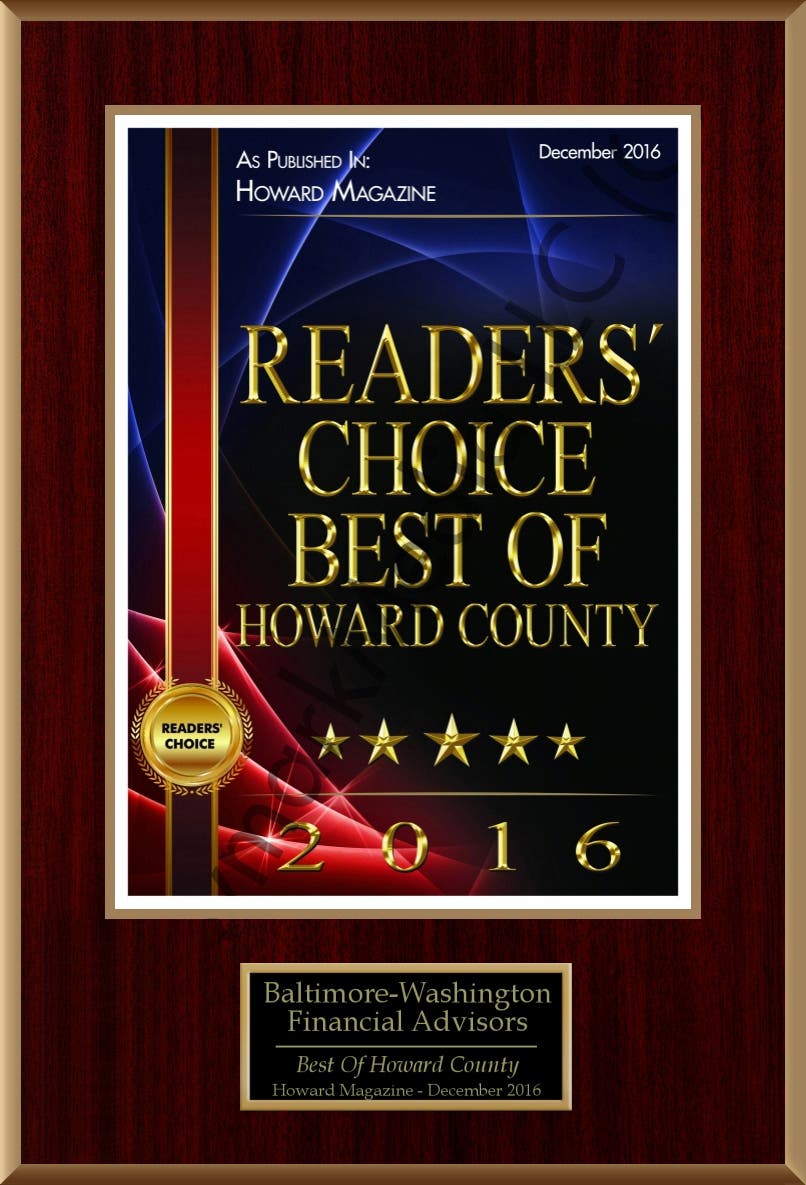 Readers' Choice Best of Howard County 2016
