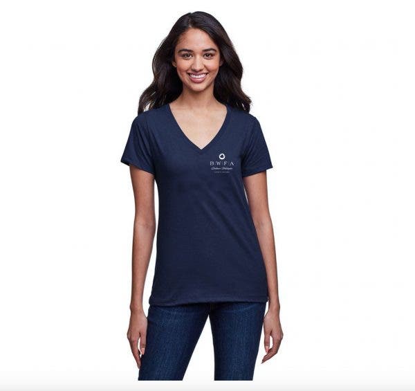 Next Level Women’s Midnight Navy Eco Performance T-Shirt