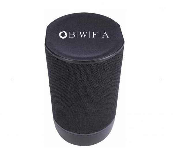 Good Value Black Pillar Light-Up Bluetooth Speaker