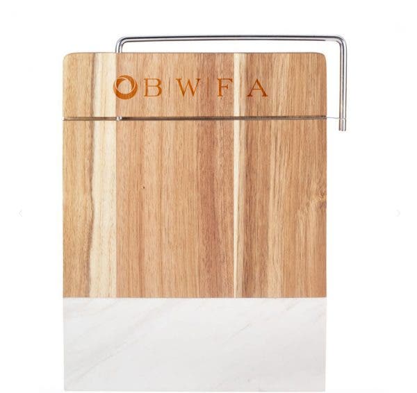 Leed’s Marble and Acacia Wood Cheese Cutting Board